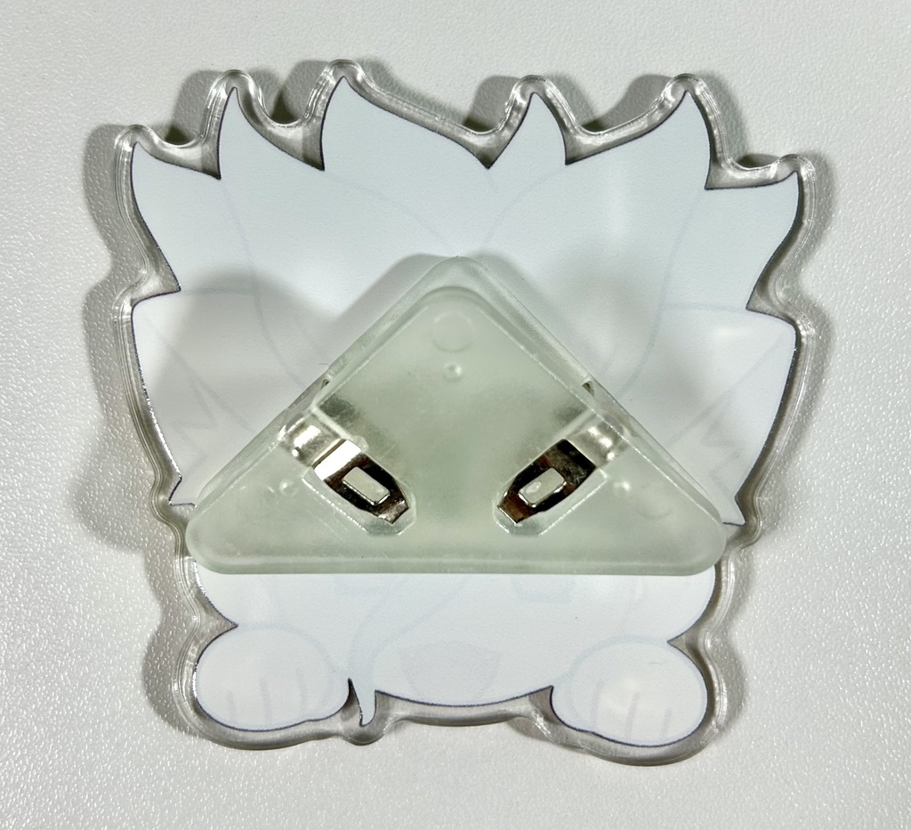 猫🚀くんのアクリルみまもりクリップ