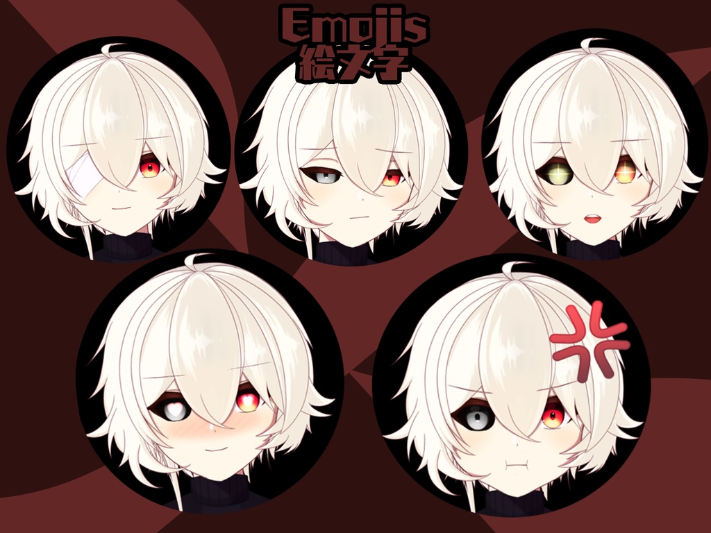 ユウコ 「黒い服」Live2Dモデル