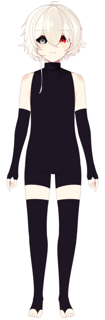 ユウコ 「黒い服」Live2Dモデル