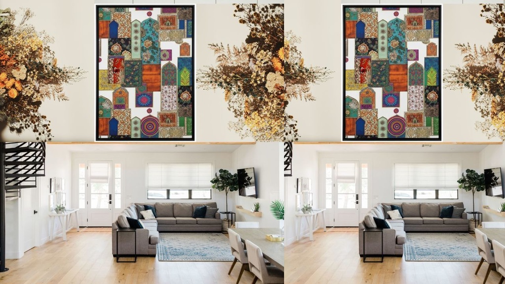 Turkish kilim digital wall arts