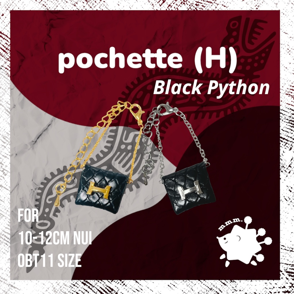 pochette ( H ) - Black Python ver.
