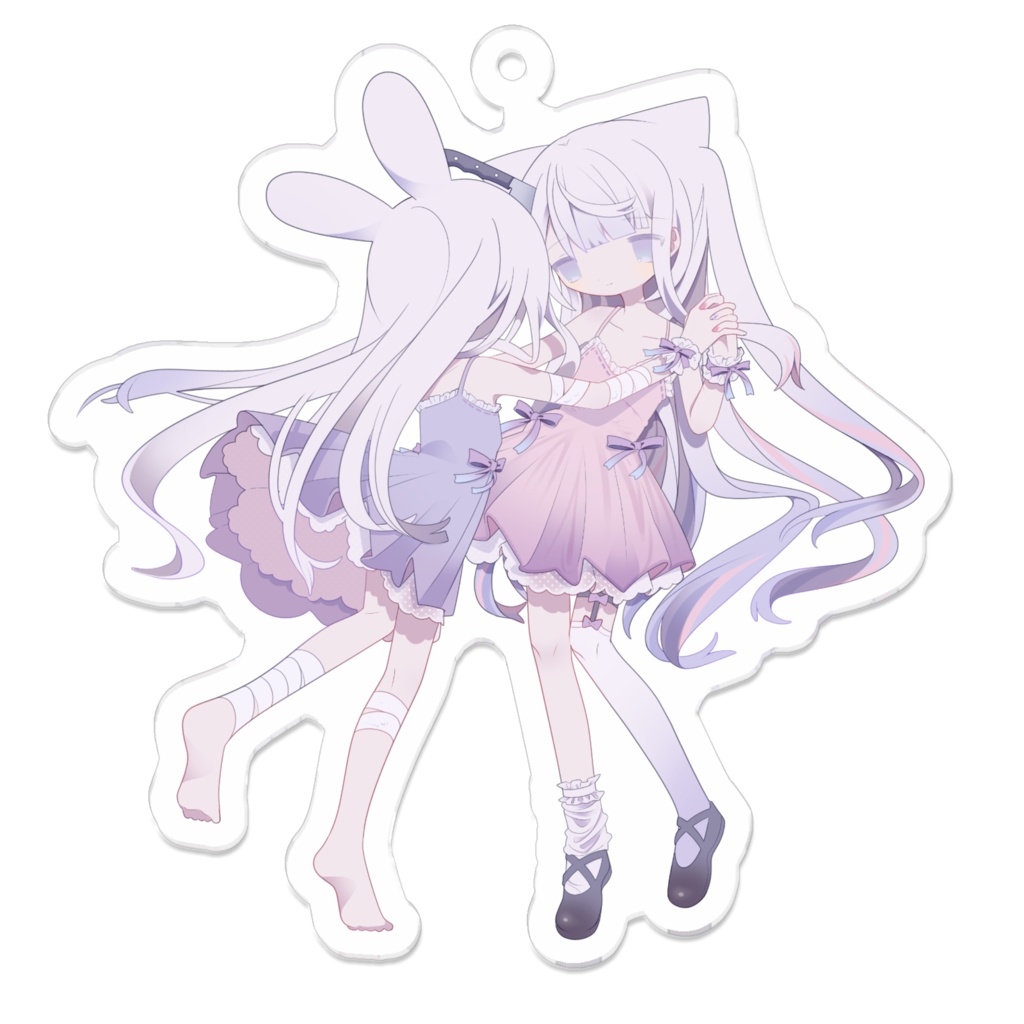 1周年記念グッズ 🐇 アクリルキーホルダー