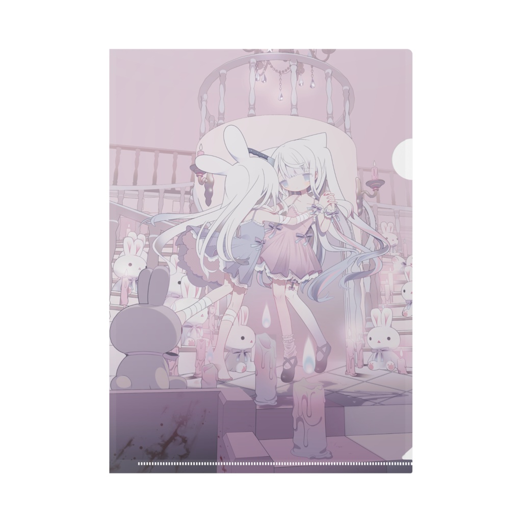 1周年記念グッズ 🐇 クリアファイル