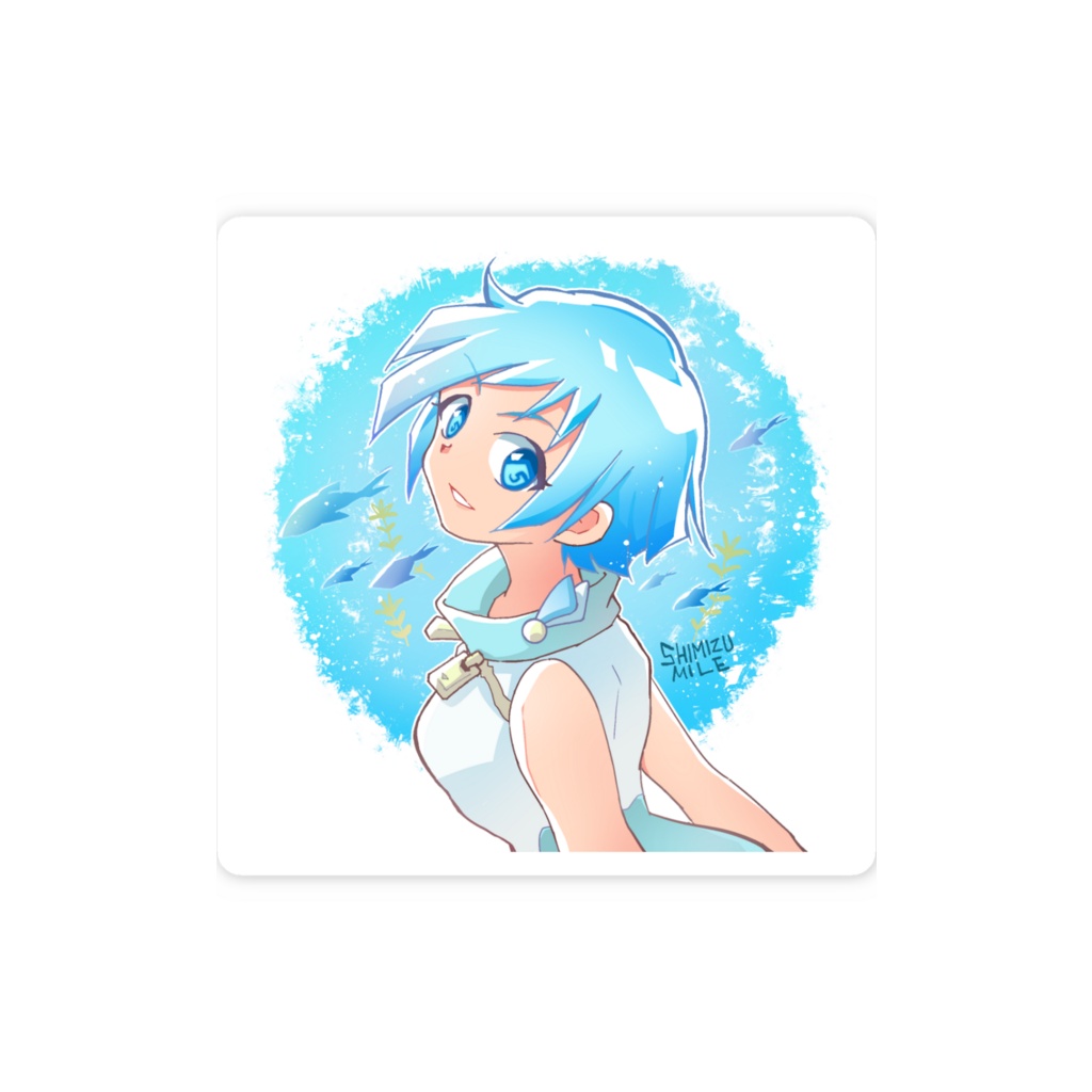 プルタ(WATER WORRY) スマホステッカー