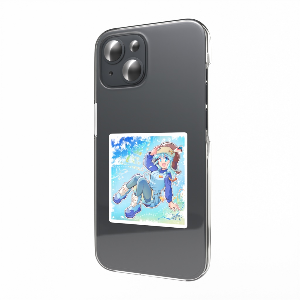 ラムネロ 01 スマホステッカー
