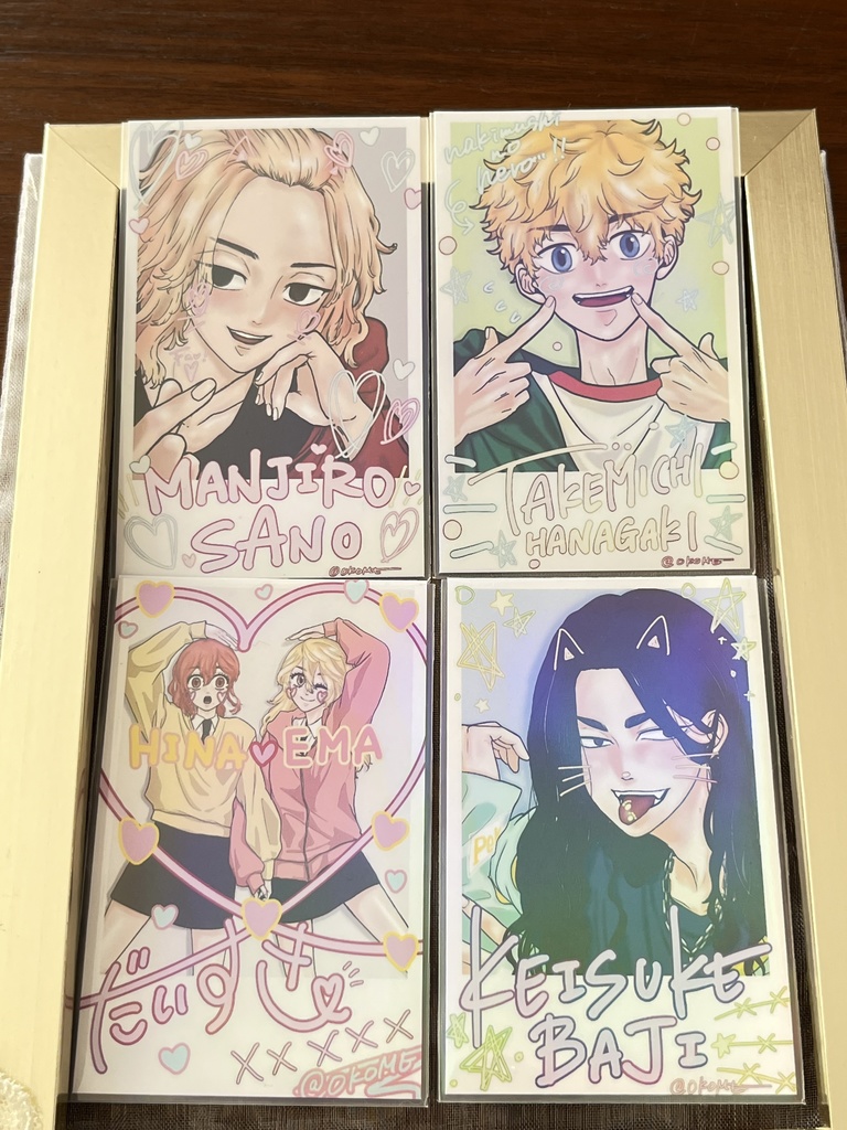 【東リべ】チェキ風ステッカー