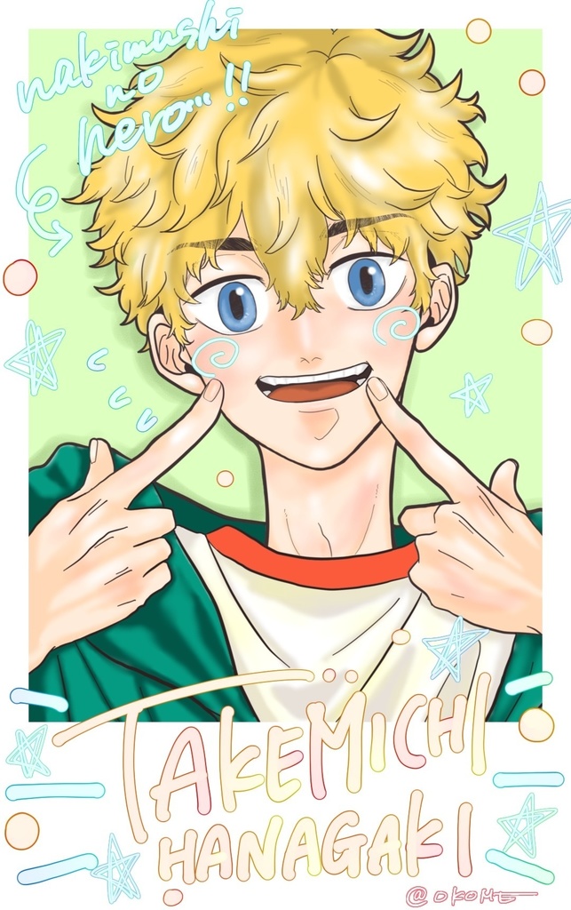 【東リべ】チェキ風ステッカー