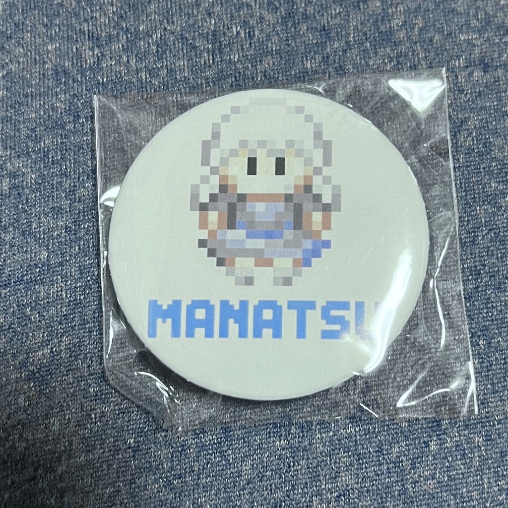 真夏缶バッジ ドットver.