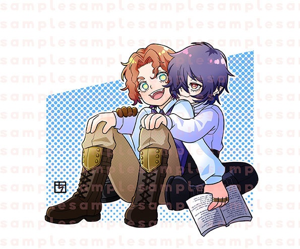 A4トートバッグ(マチなし)ブブテス