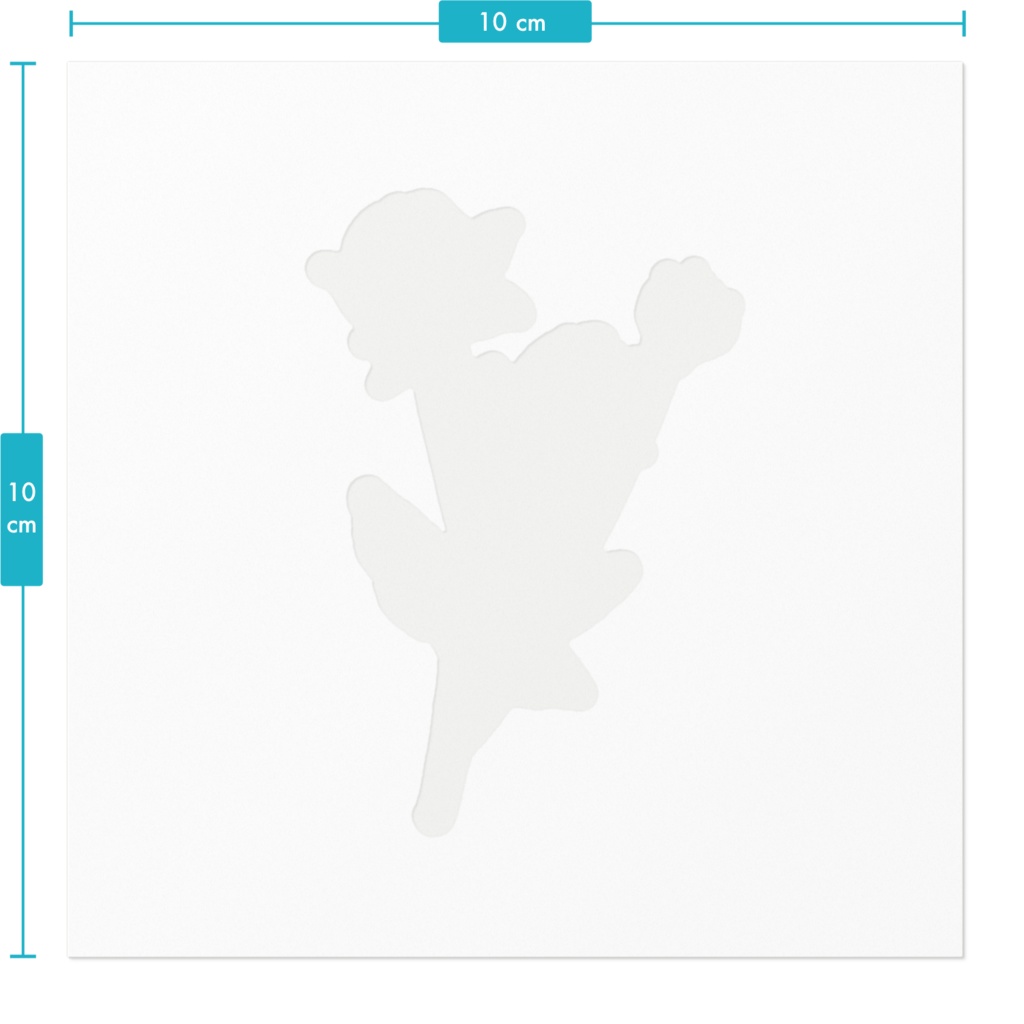 薔薇のステッカー
