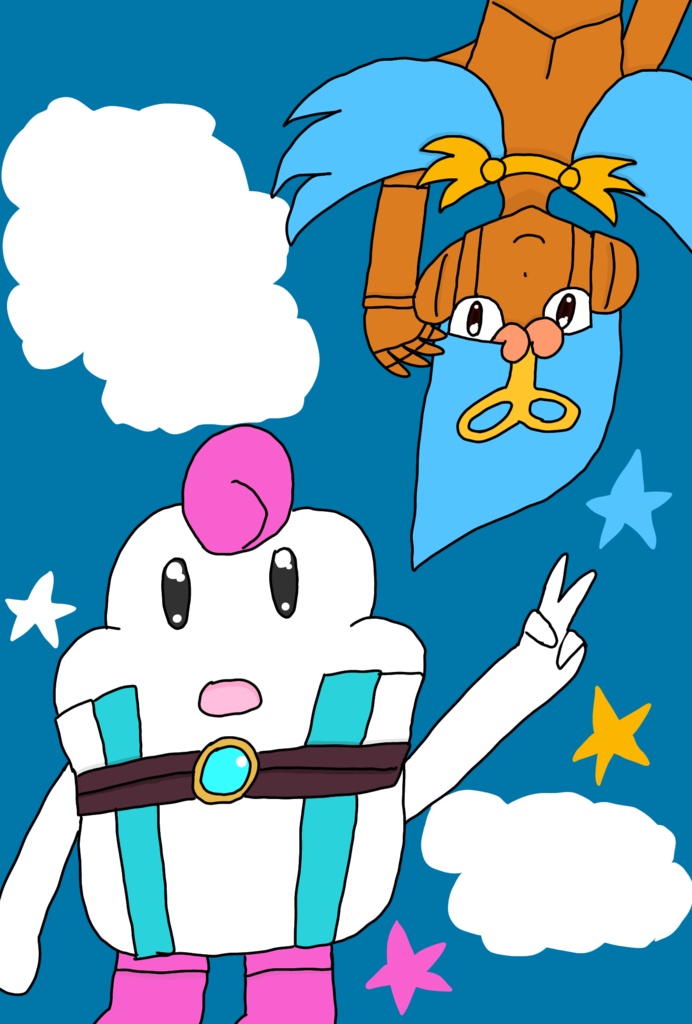 ネップリ【ジノマロWEBオンリー/星と雲のキセキ】