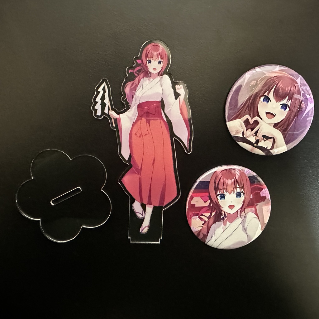 【巫女服】闇月リリムの2024年正月グッズ【期間限定販売】※販売終了