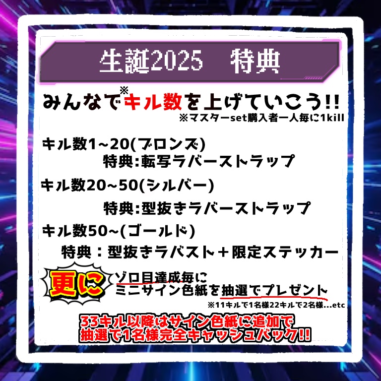 【完全受注販売】闇月リリム生誕祭2025年グッズ【再販なし】※4月30日〆切