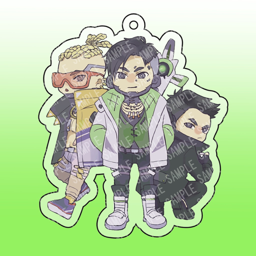 【単品】クリプトアクキー