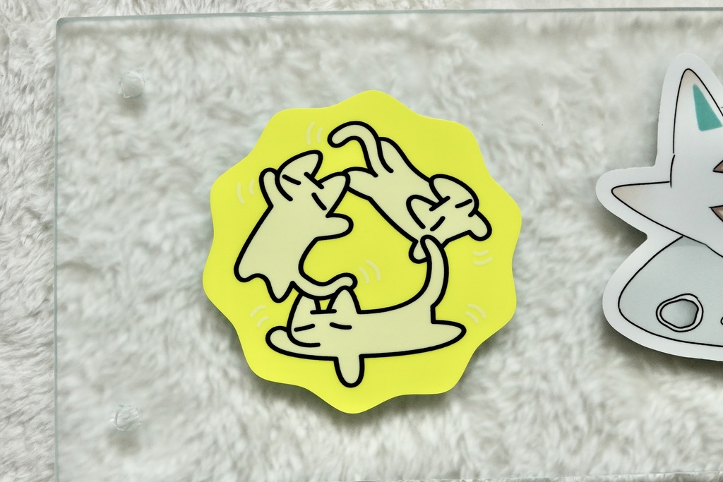 特殊ステッカー3枚セット オリジナル封筒付き