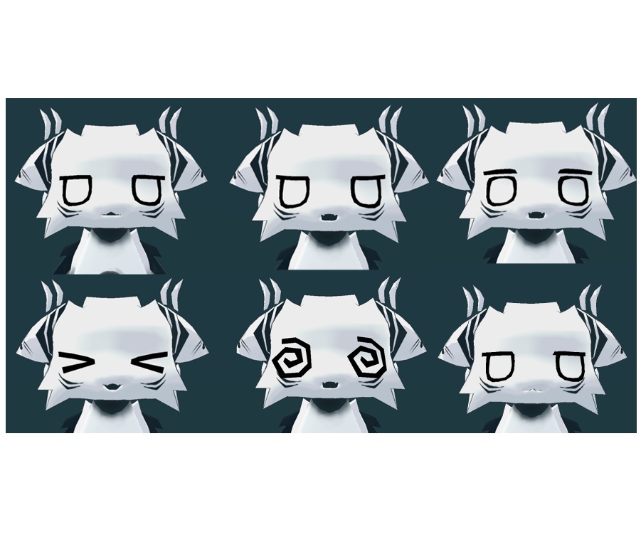 【オリジナル3Dキャラクター】コカロ・プサリ【free】