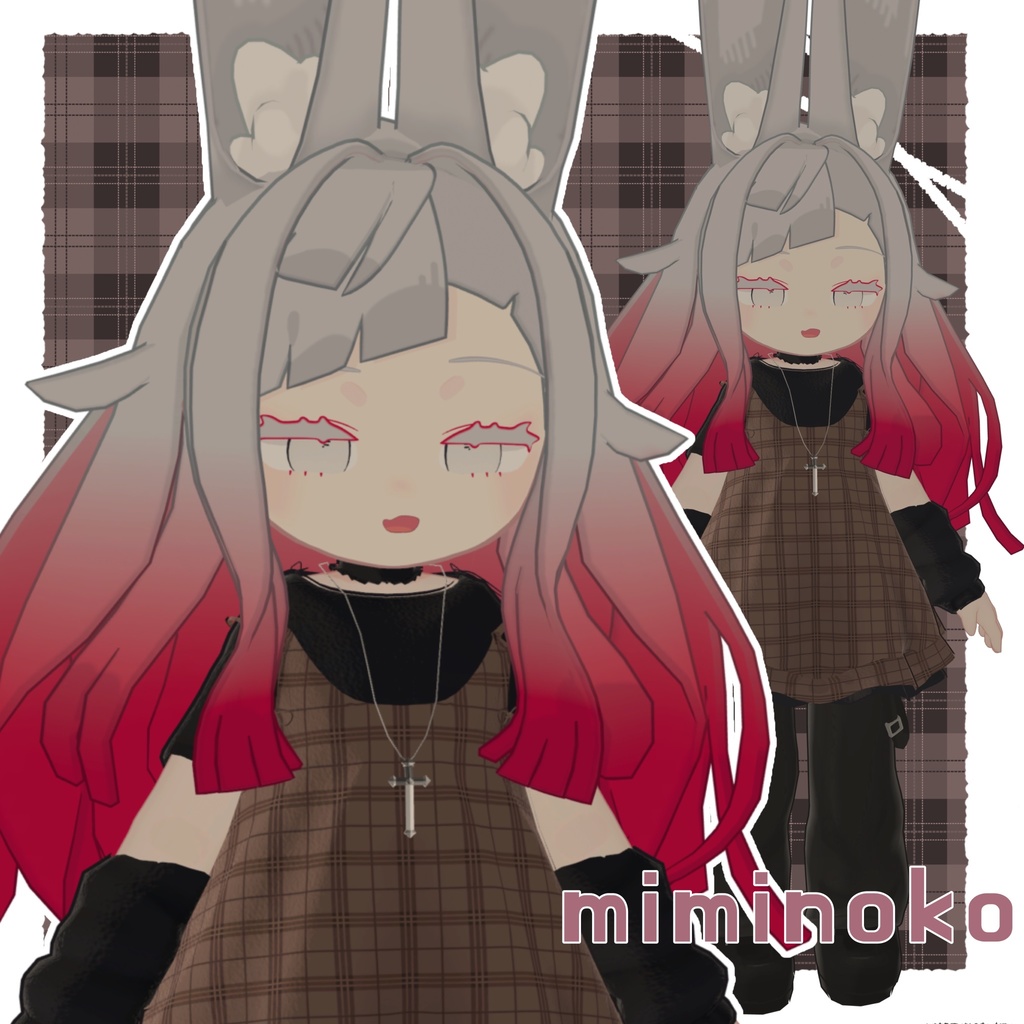 【VRchat想定】【4アバター対応】Melty Check【MA対応】