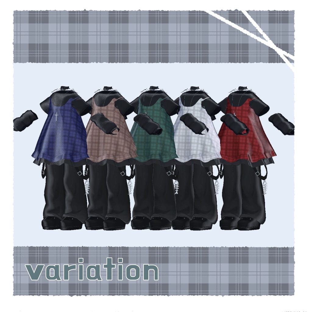 【VRchat想定】【4アバター対応】Melty Check【MA対応】