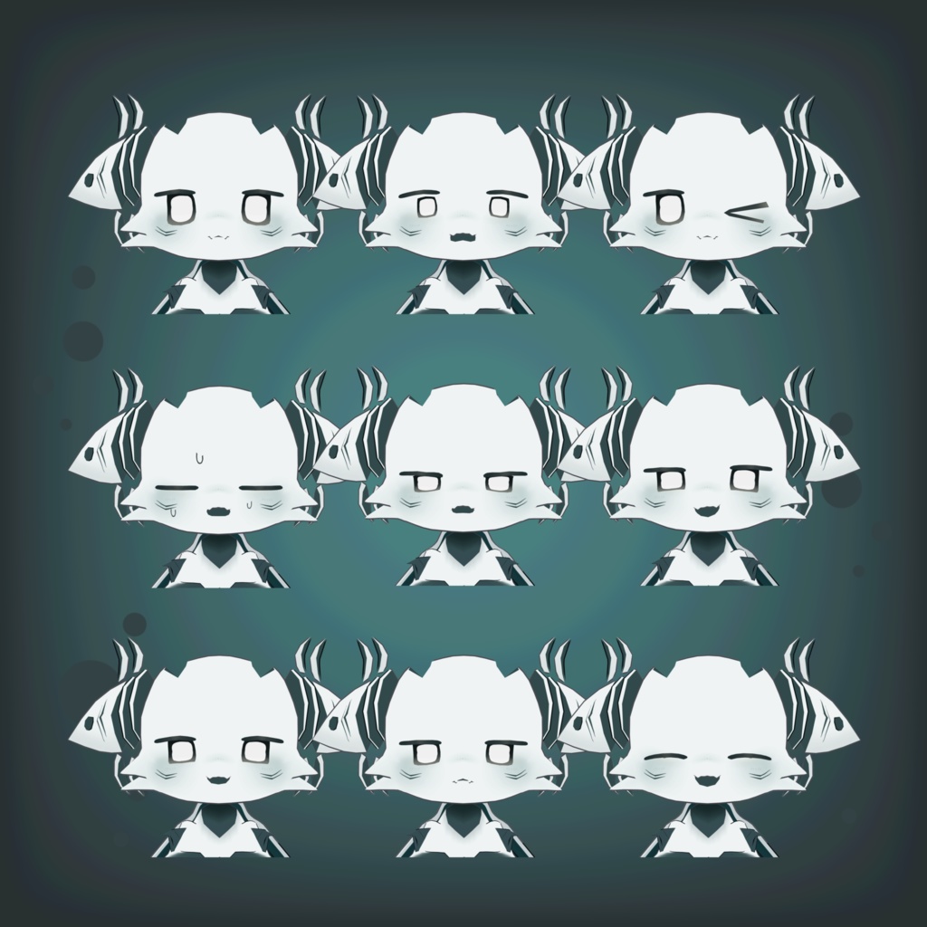 【オリジナル3Dモデル】コカロ・プサリ 〈Remake ver〉