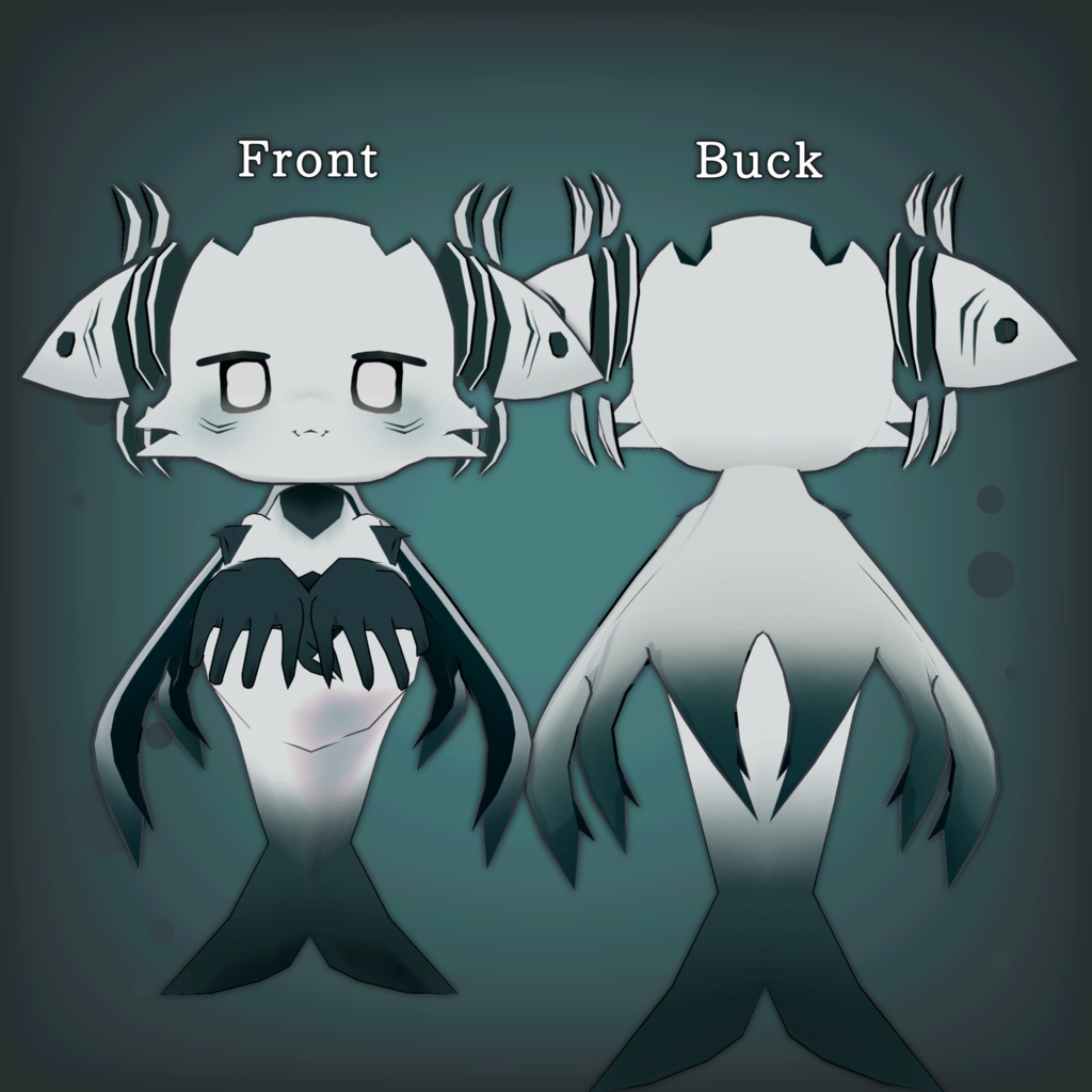 【オリジナル3Dモデル】コカロ・プサリ 〈Remake ver〉