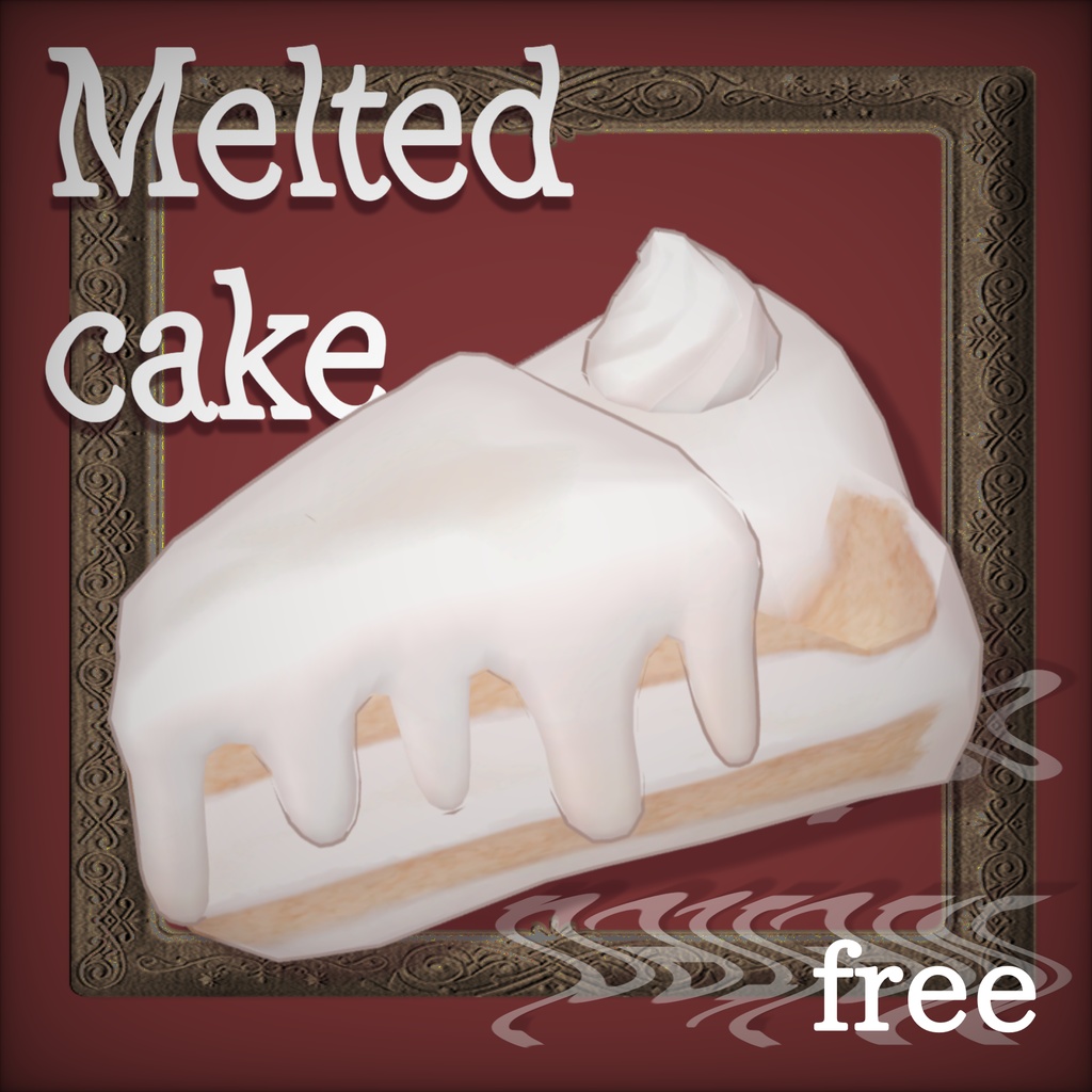 【free/無料】Melted cake🍰