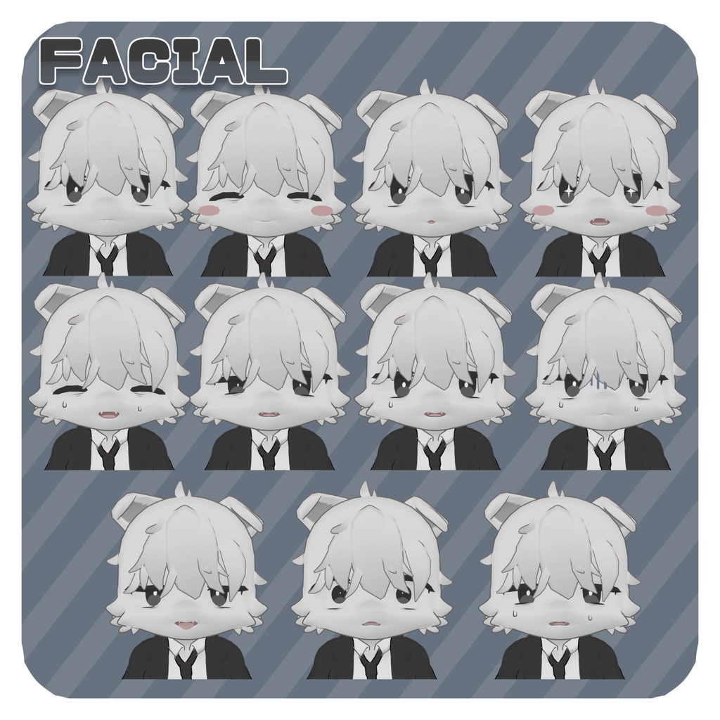 🦴公開記念セール中🦴【オリジナル3Dモデル】イヌヤマ