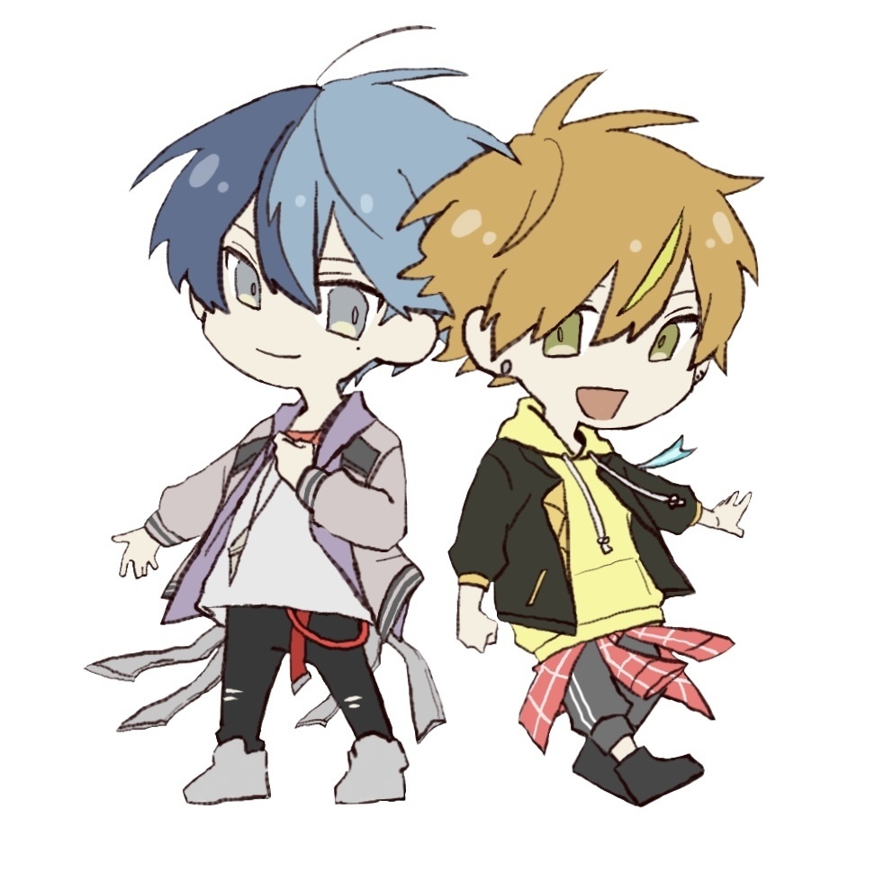 よるさき3 アクリルキーホルダー A