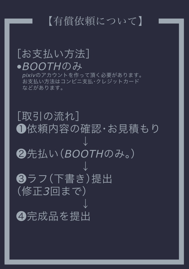 コミッションお支払い専用ページ