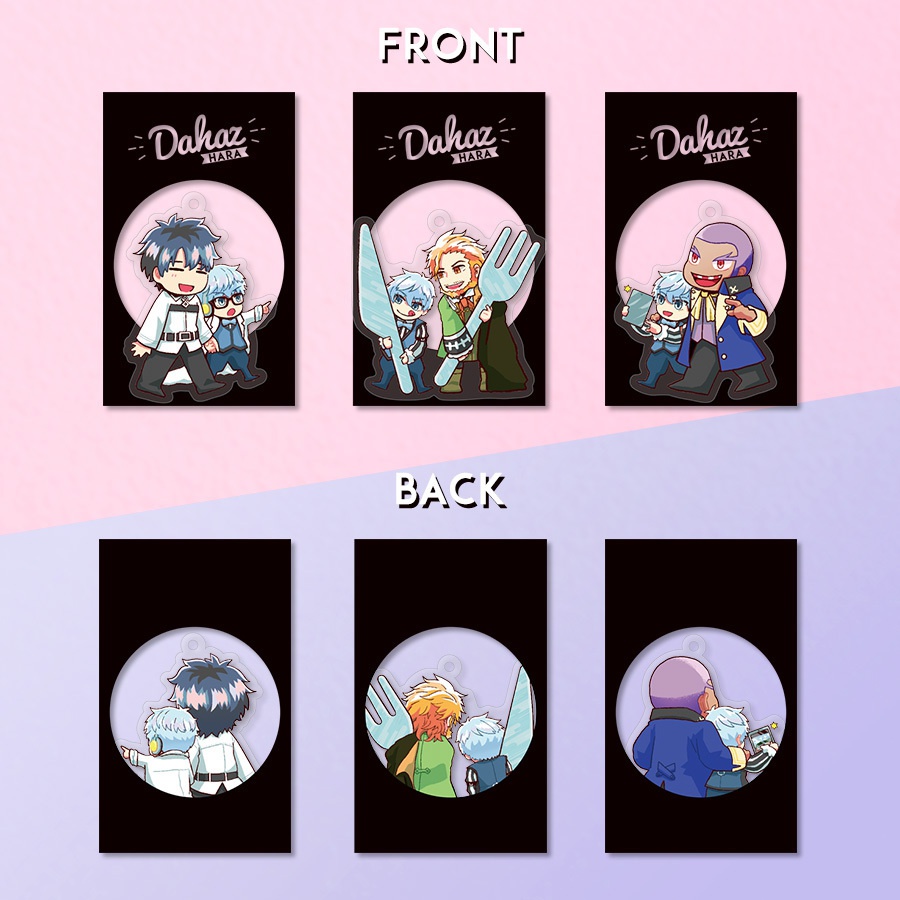 ぐだ男とアンデルセンアクキー