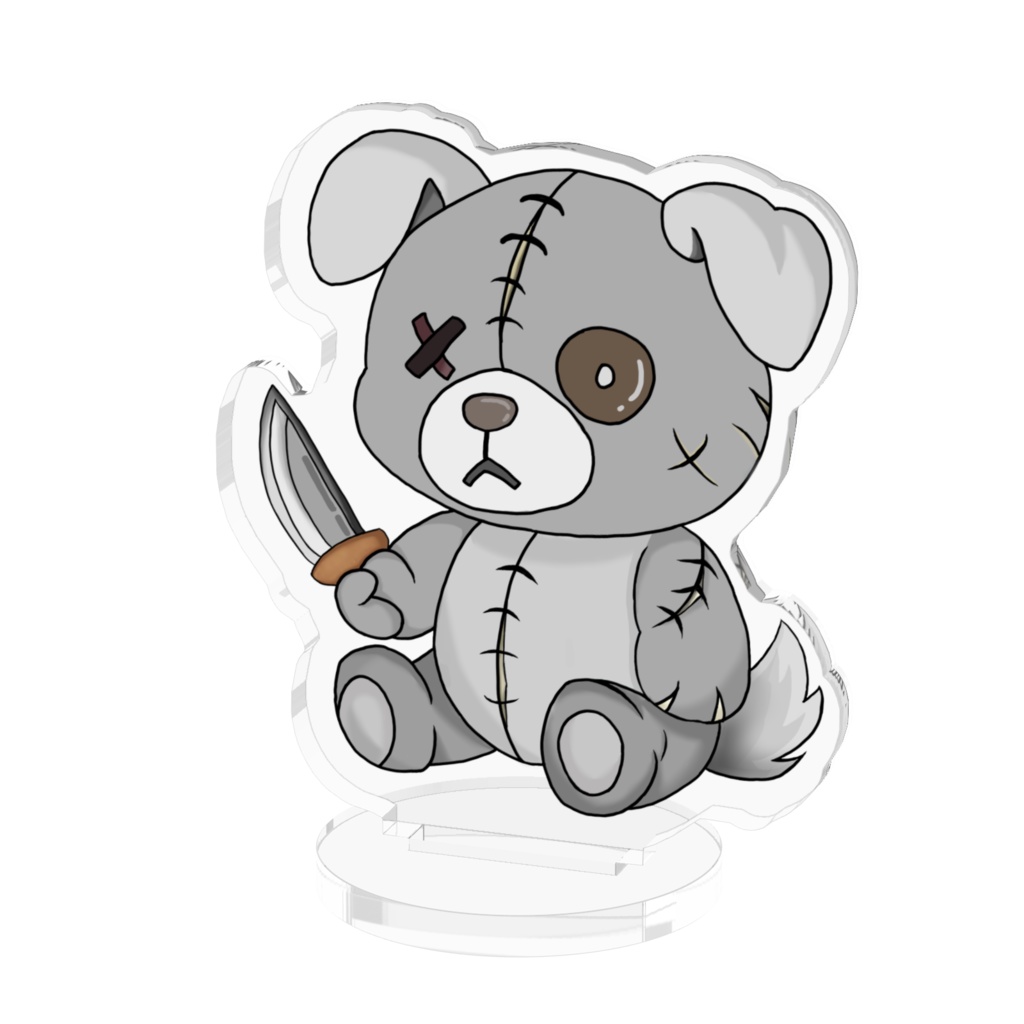 クロハ（黒刃）アクリルフィギュア