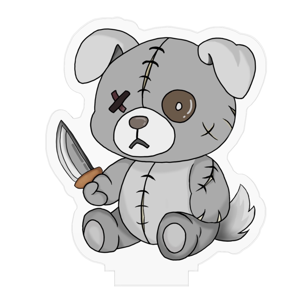 クロハ(黒刃)アクリルフィギュア