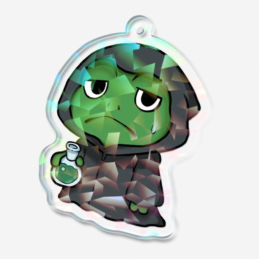 ルガ(涙蛙)ホログラムアクリルキーホルダー