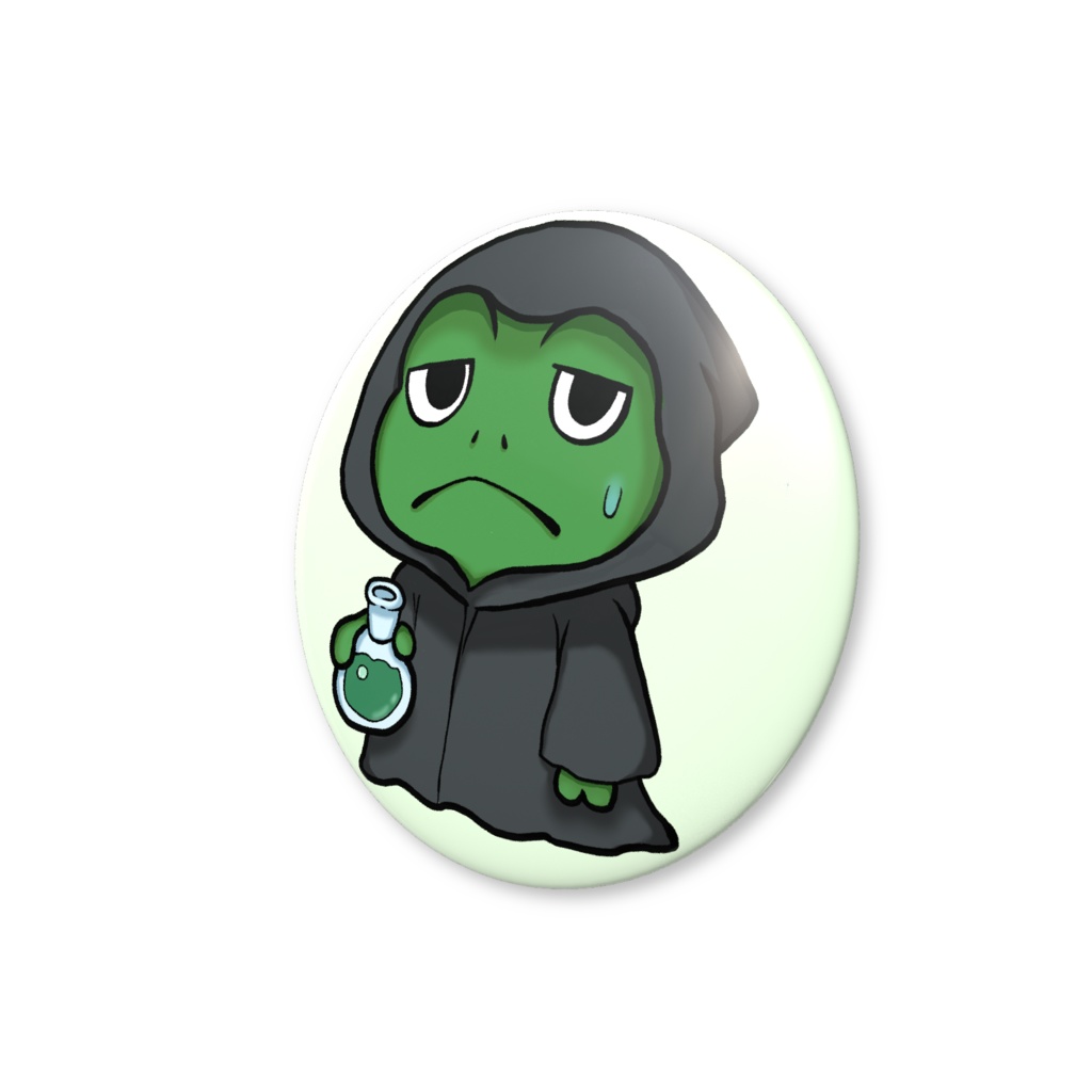 ルガ(涙蛙)缶バッジ