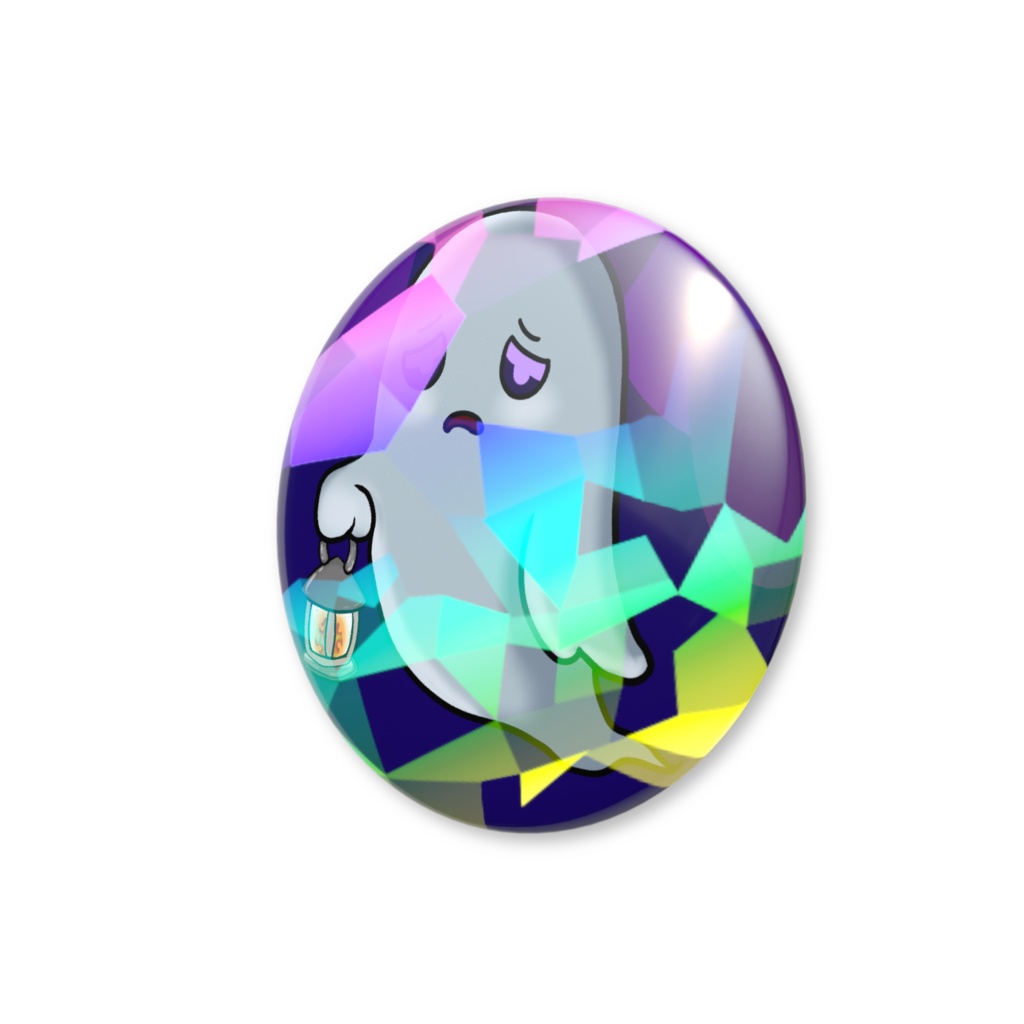 ラン(燈霊)ホログラム缶バッジ