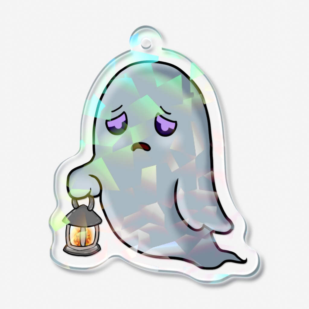 ラン（燈霊）ホログラムアクリルキーホルダー 