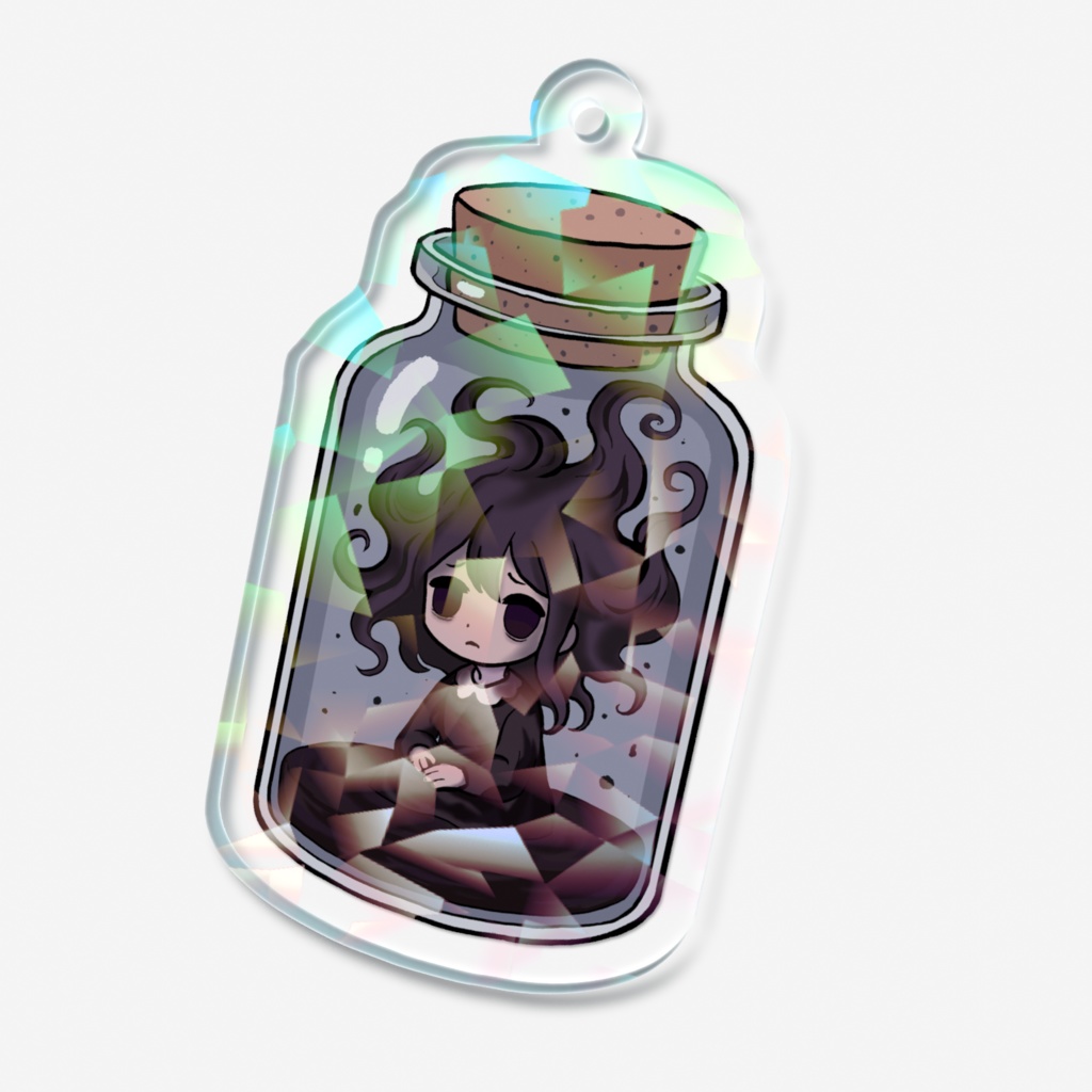 シヅク(雫影)ホログラムアクリルキーホルダー