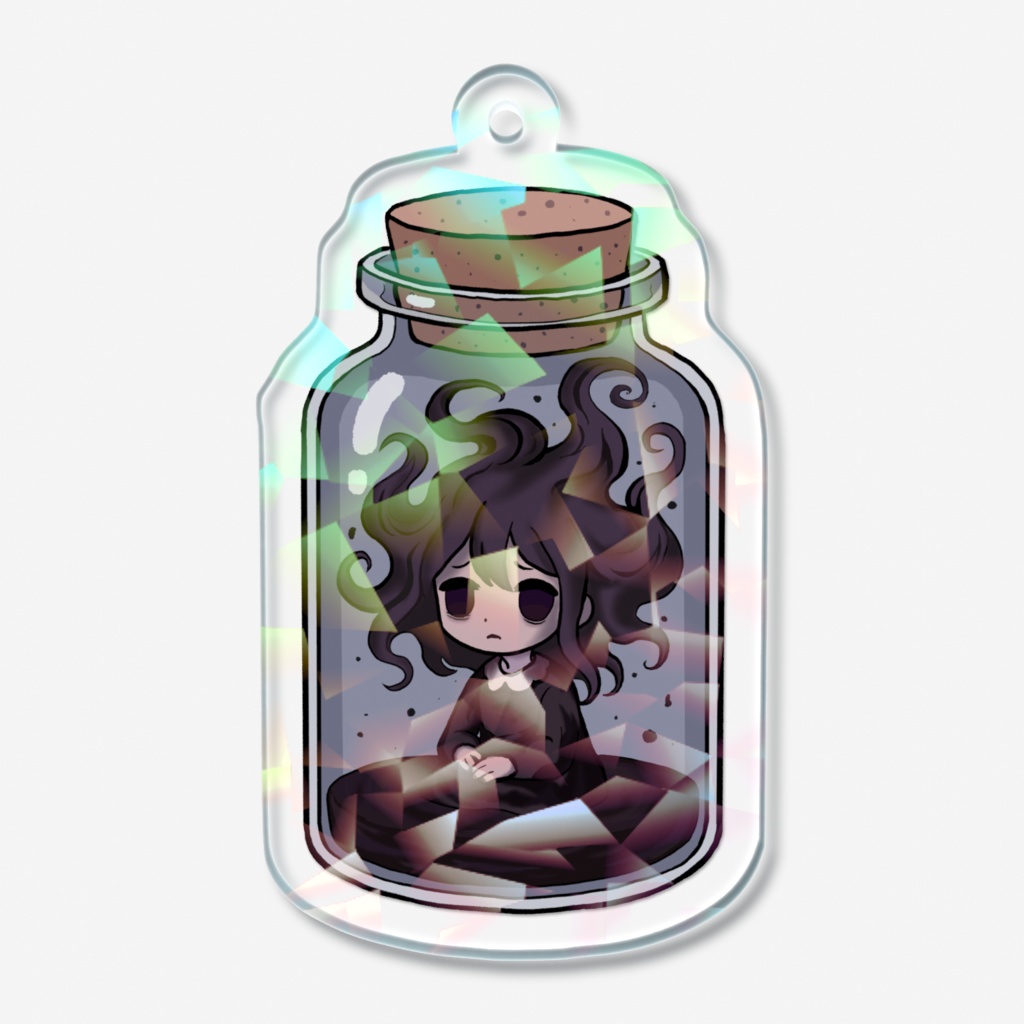 シヅク(雫影)ホログラムアクリルキーホルダー