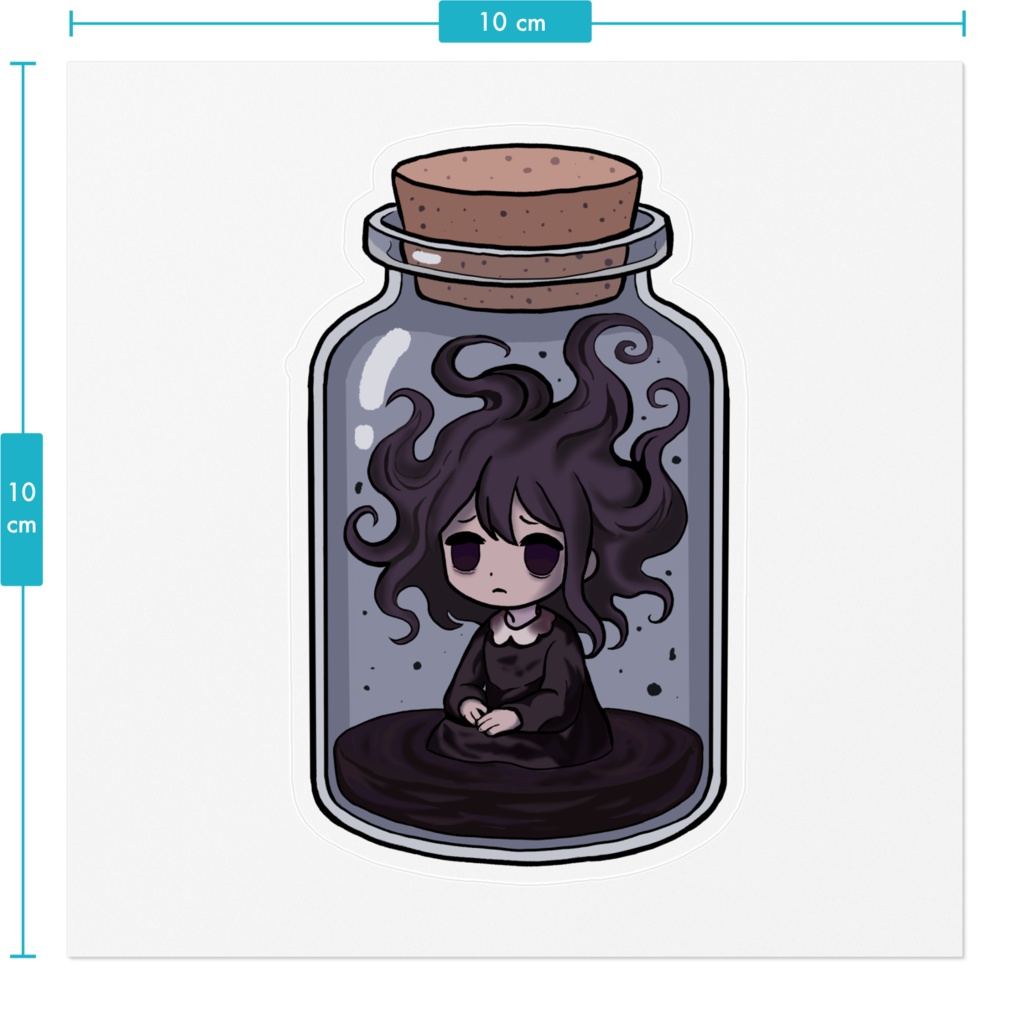 シヅク(雫影)ステッカー