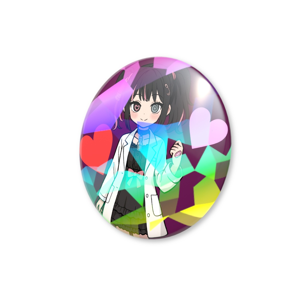 ミオ(Mio)ホログラム缶バッジ