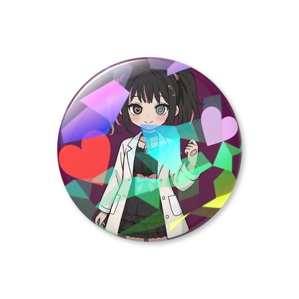 ミオ(Mio)ホログラム缶バッジ