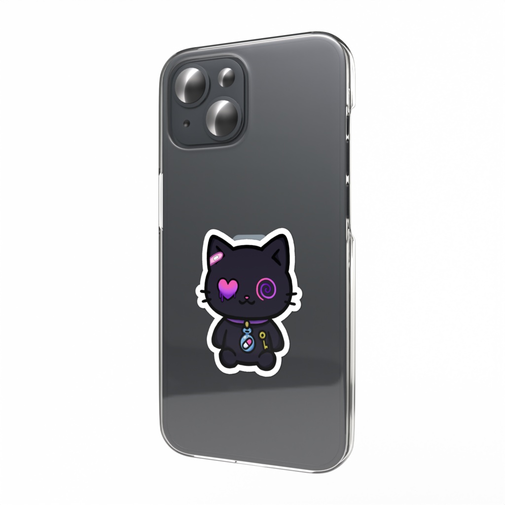 クロ（Kuro）スマホステッカー