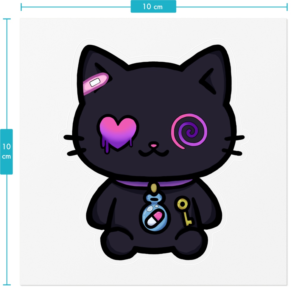 クロ(Kuro)ステッカー