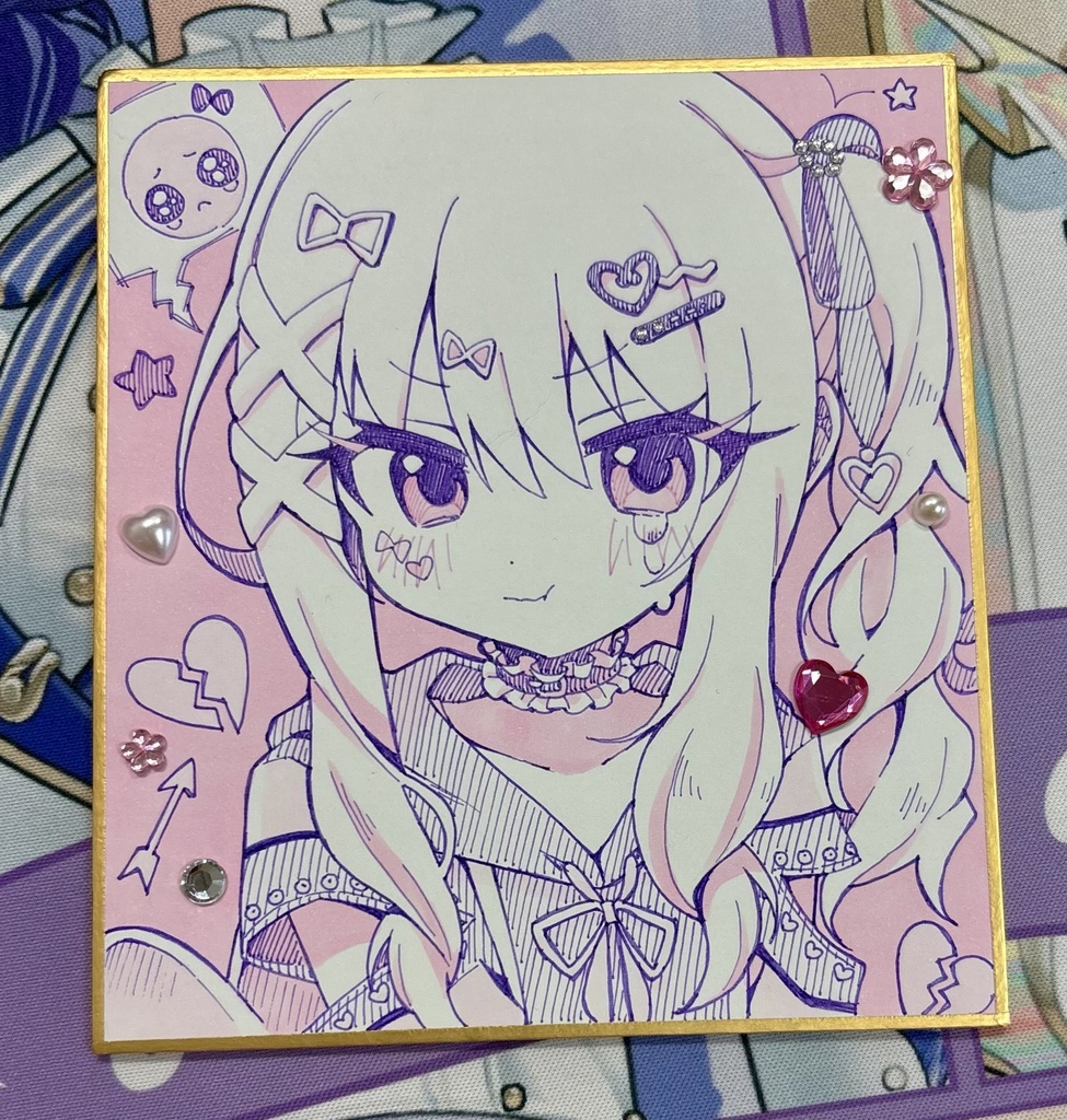 暁山瑞希　色紙