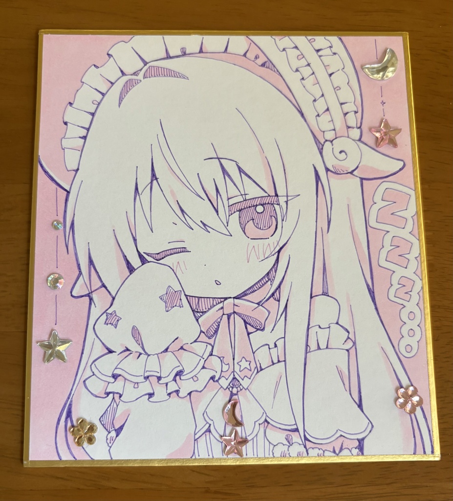 ダショルカ　色紙