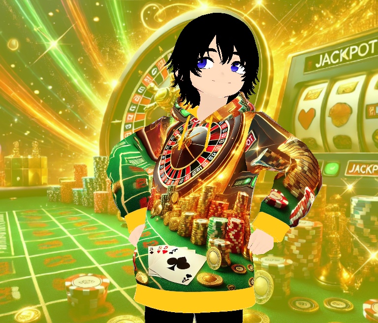 Golden Casino With Chips and Slot Machines チップとスロットマシンのゴールデンカジノ