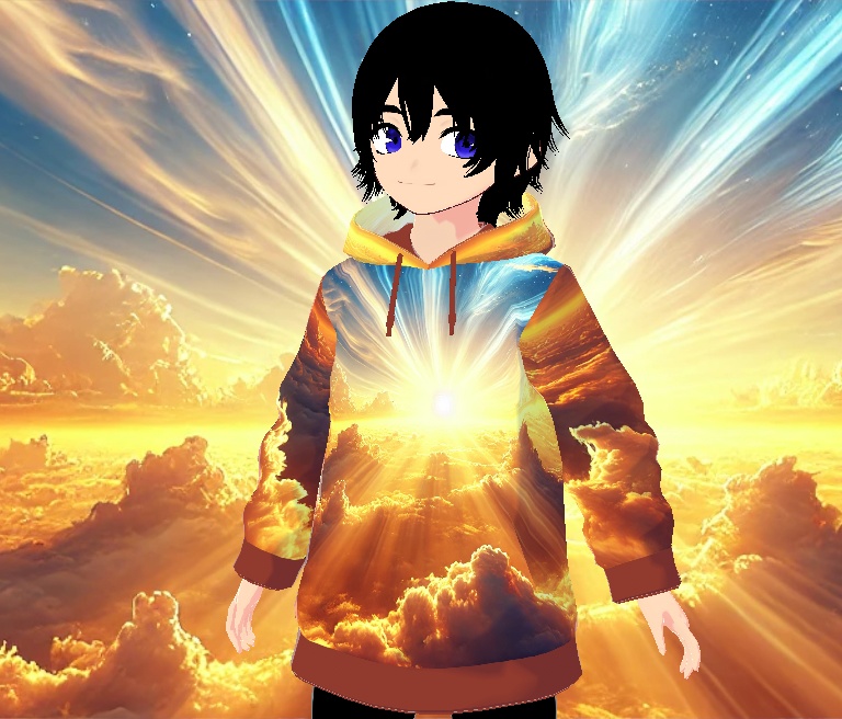 Hoodie Golden Sky