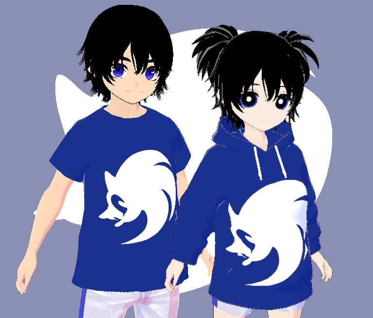 Sonic unisex shirt and parka ソニック・ユニセックス・シャツ＆パーカ