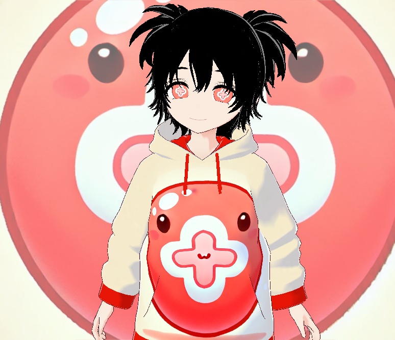 Neroninon cute nurse ネロニノン かわいい看護師 eyes and parka