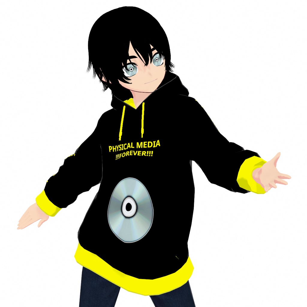 Physical Media Forever Pack for VRoid/VTuber : VRoid／VTuber向けフィジカルメディア・フォーエバーパック