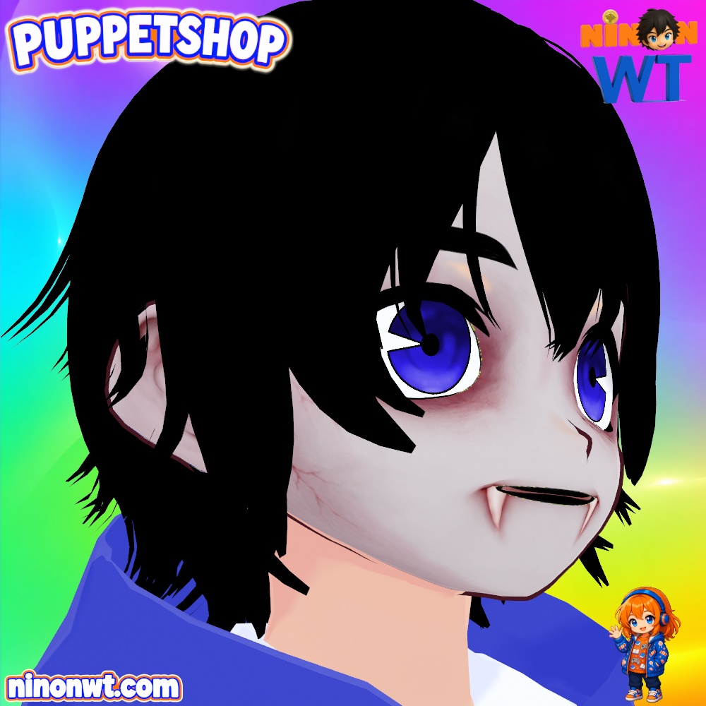 ヴァンパイア ハロウィン フェイステクスチャ | Vampire Halloween Face Texture